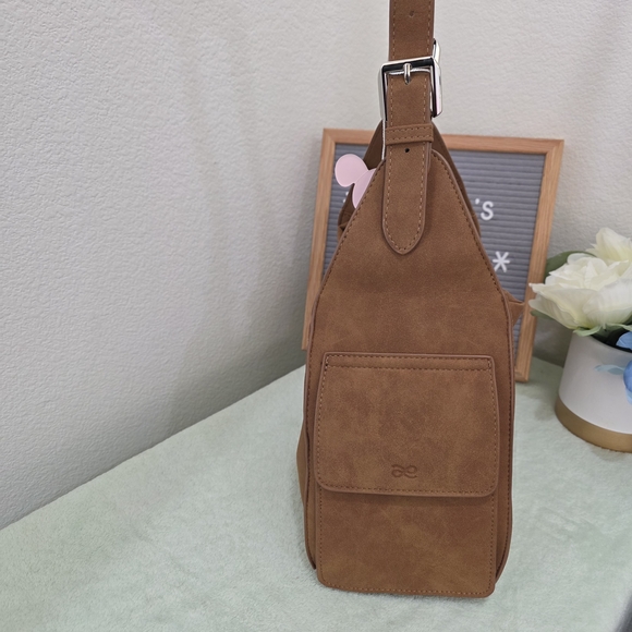 Authentic House Of Little Bunny Yumi Suede Bag - Picture 5 of 6